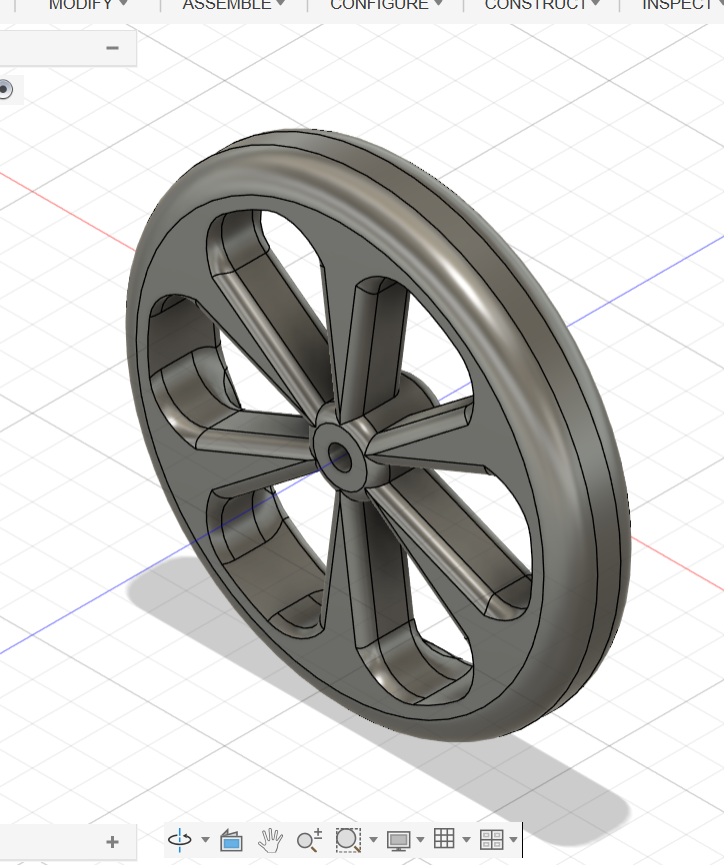 Wheel CAD 3
